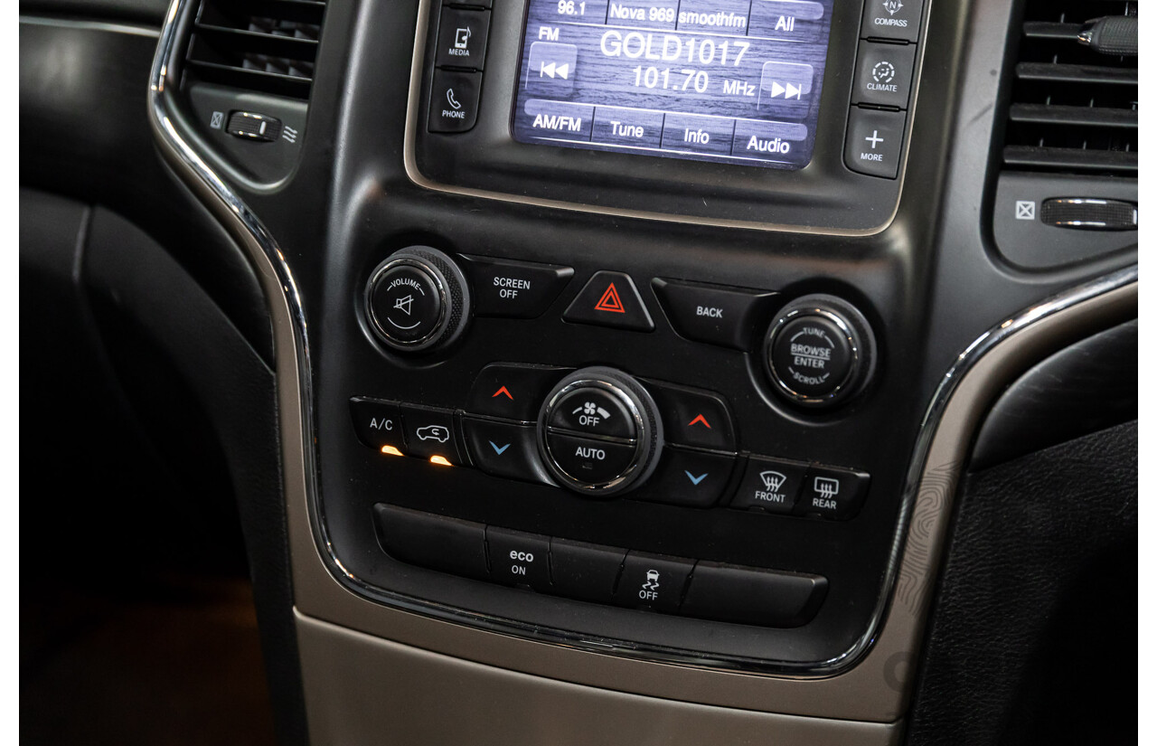 10/2013 Jeep Grand Cherokee Laredo WK MY14 4d Wagon Granite Crystal Pearl V6 3.6L