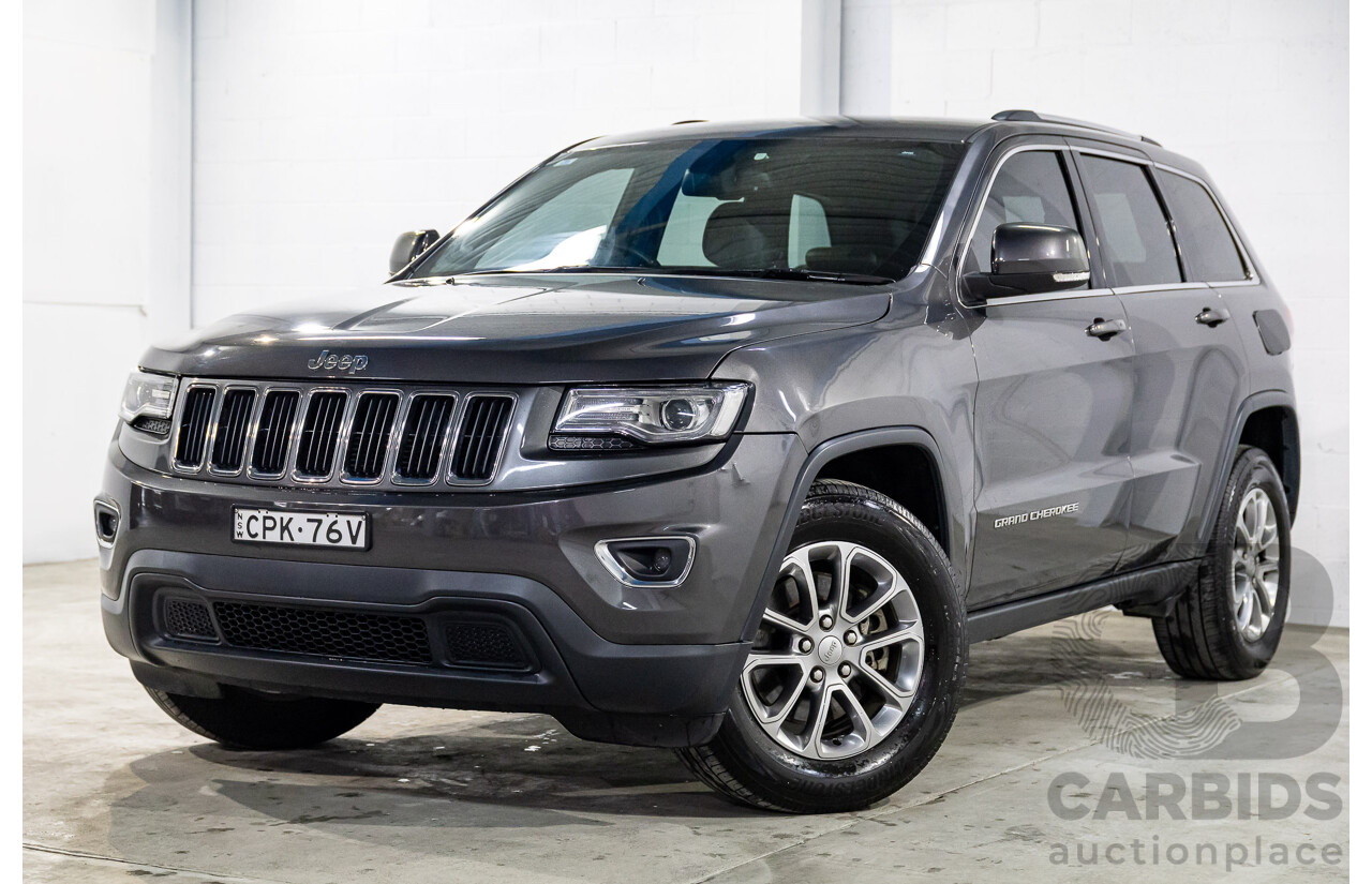 10/2013 Jeep Grand Cherokee Laredo WK MY14 4d Wagon Granite Crystal Pearl V6 3.6L