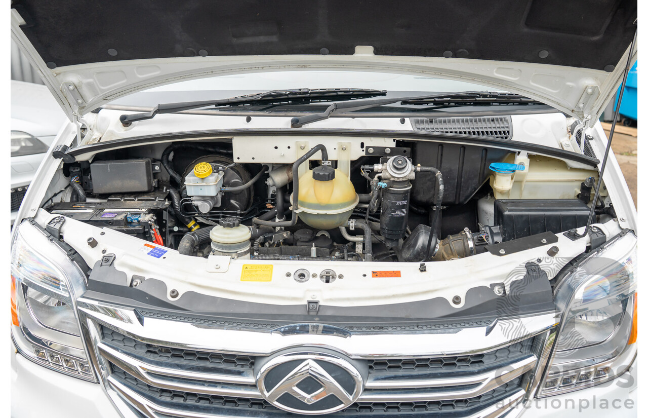 09/2019 LDV V80 LWB MID (FWD) K1 MY19 4d Van White 2.5L