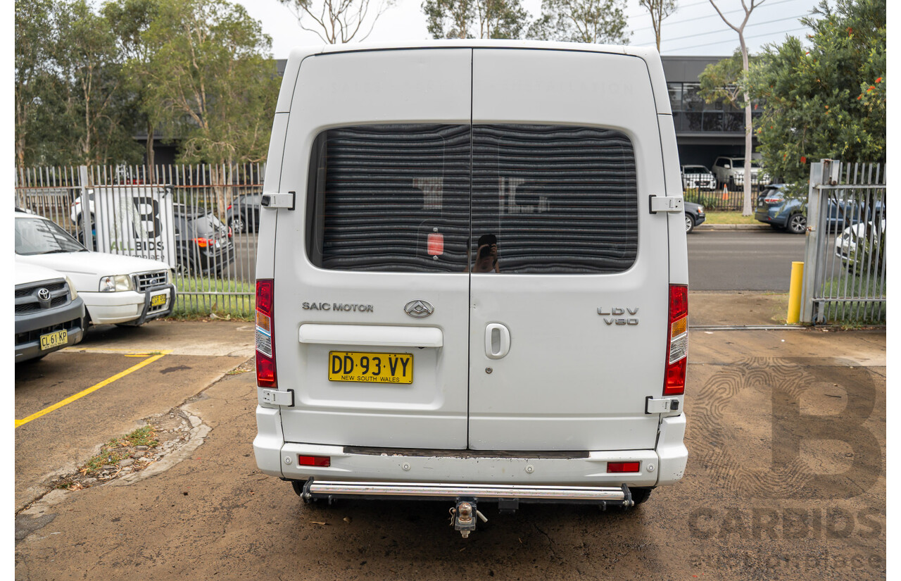 09/2019 LDV V80 LWB MID (FWD) K1 MY19 4d Van White 2.5L