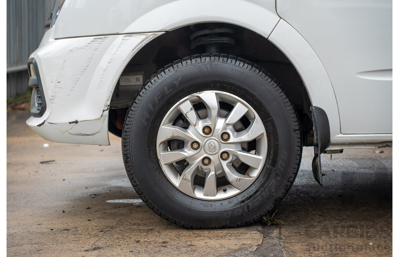 09/2019 LDV V80 LWB MID (FWD) K1 MY19 4d Van White 2.5L