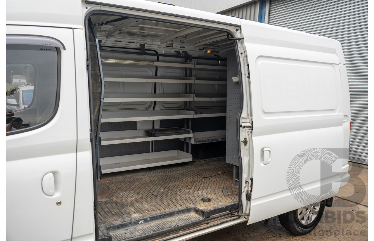 09/2019 LDV V80 LWB MID (FWD) K1 MY19 4d Van White 2.5L