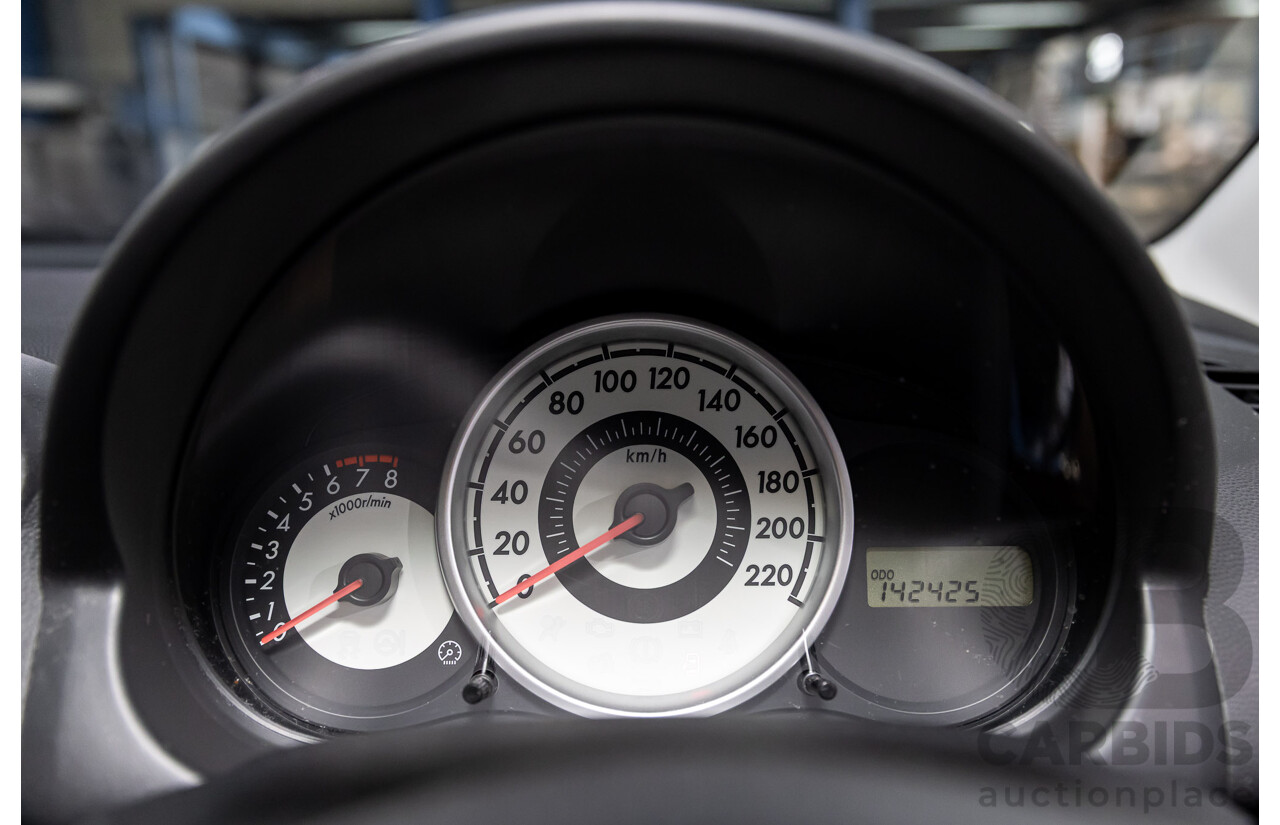 11/2008 Mazda Mazda2 Neo DE 5d Hatchback Icy Blue Metallic 1.5L