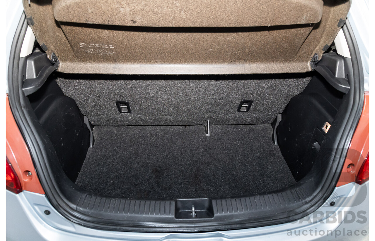 11/2008 Mazda Mazda2 Neo DE 5d Hatchback Icy Blue Metallic 1.5L