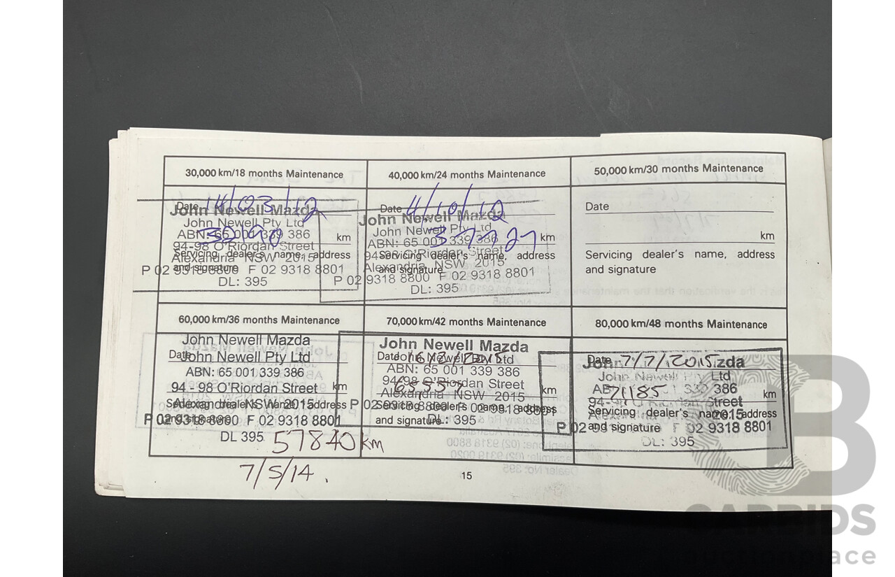 11/2008 Mazda Mazda2 Neo DE 5d Hatchback Icy Blue Metallic 1.5L