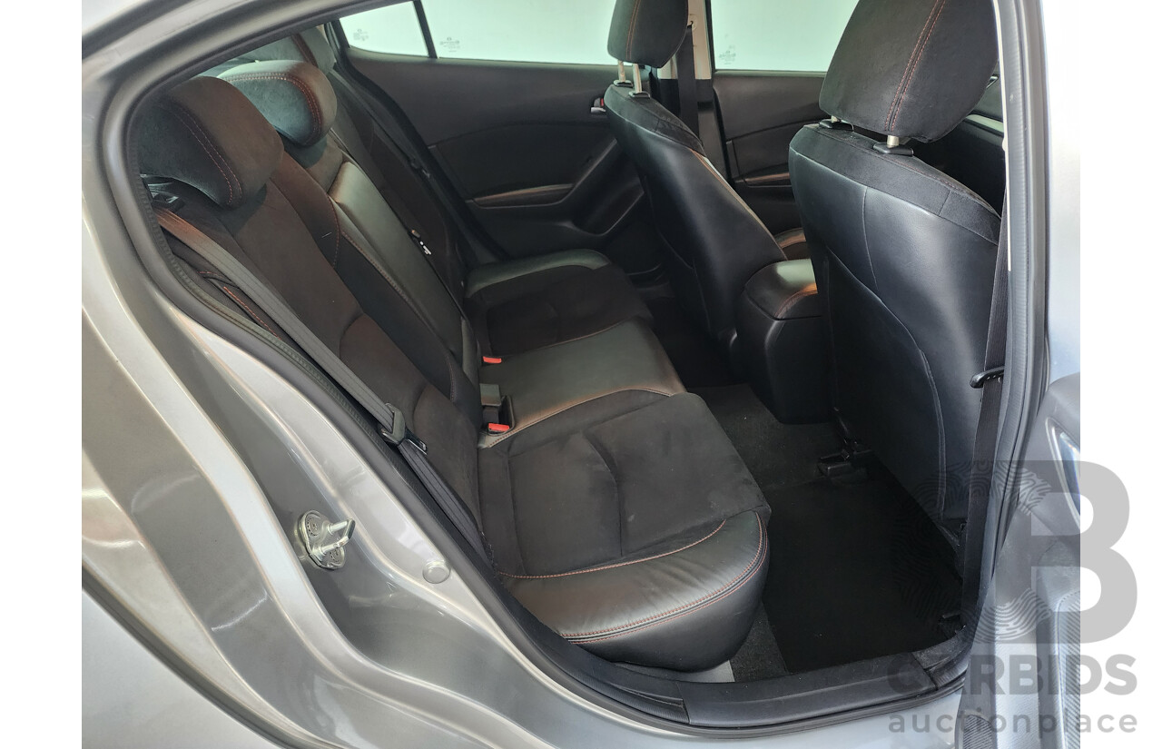 9/2014 Mazda Mazda3 XD Astina BM 5d Hatchback Silver 2.2L Turbo Diesel