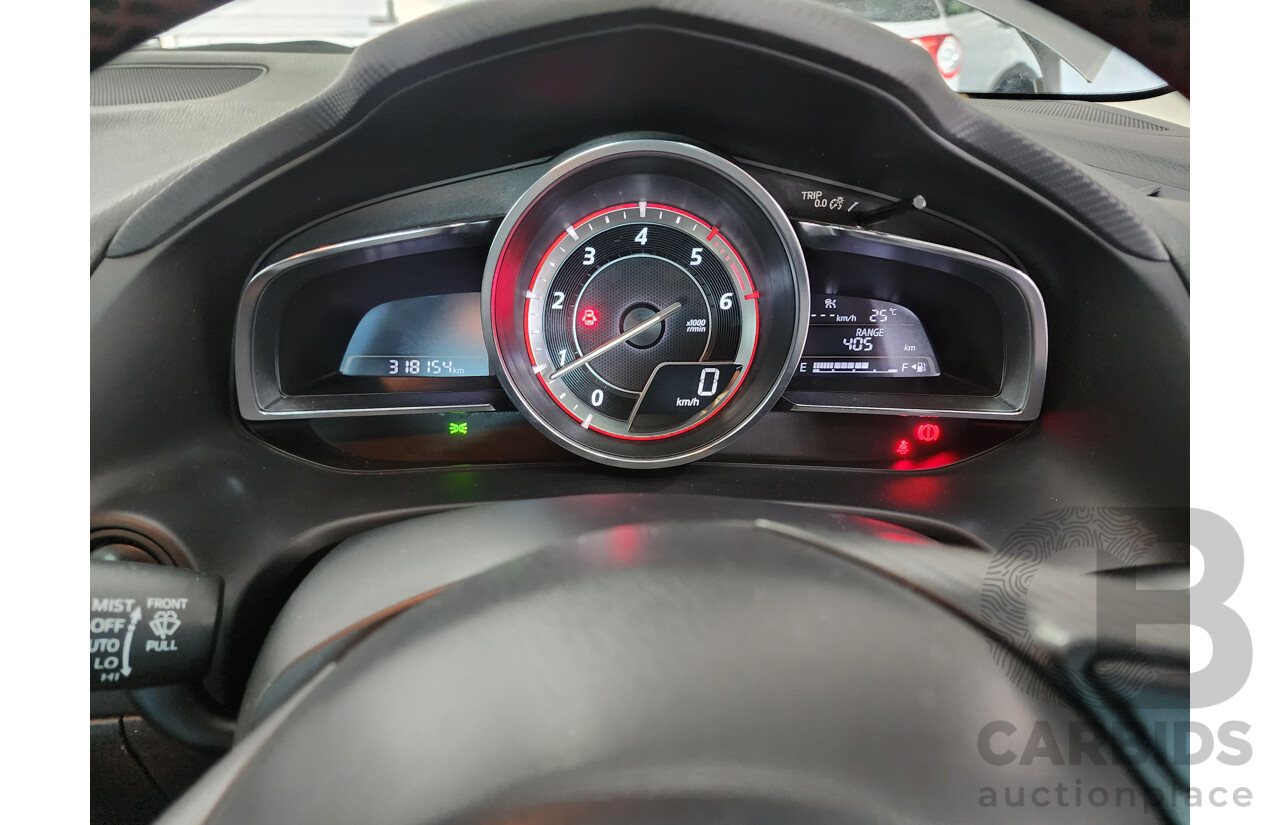 9/2014 Mazda Mazda3 XD Astina BM 5d Hatchback Silver 2.2L Turbo Diesel