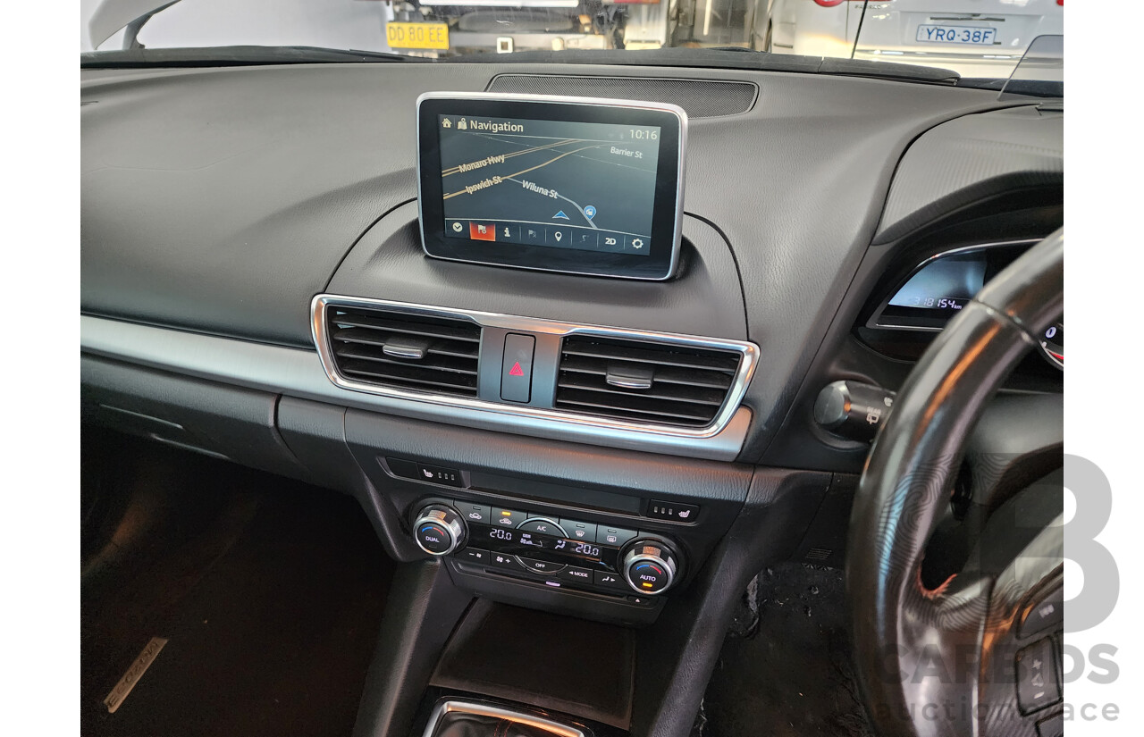 9/2014 Mazda Mazda3 XD Astina BM 5d Hatchback Silver 2.2L Turbo Diesel