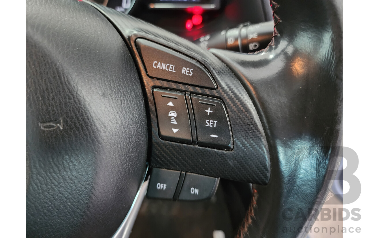 9/2014 Mazda Mazda3 XD Astina BM 5d Hatchback Silver 2.2L Turbo Diesel