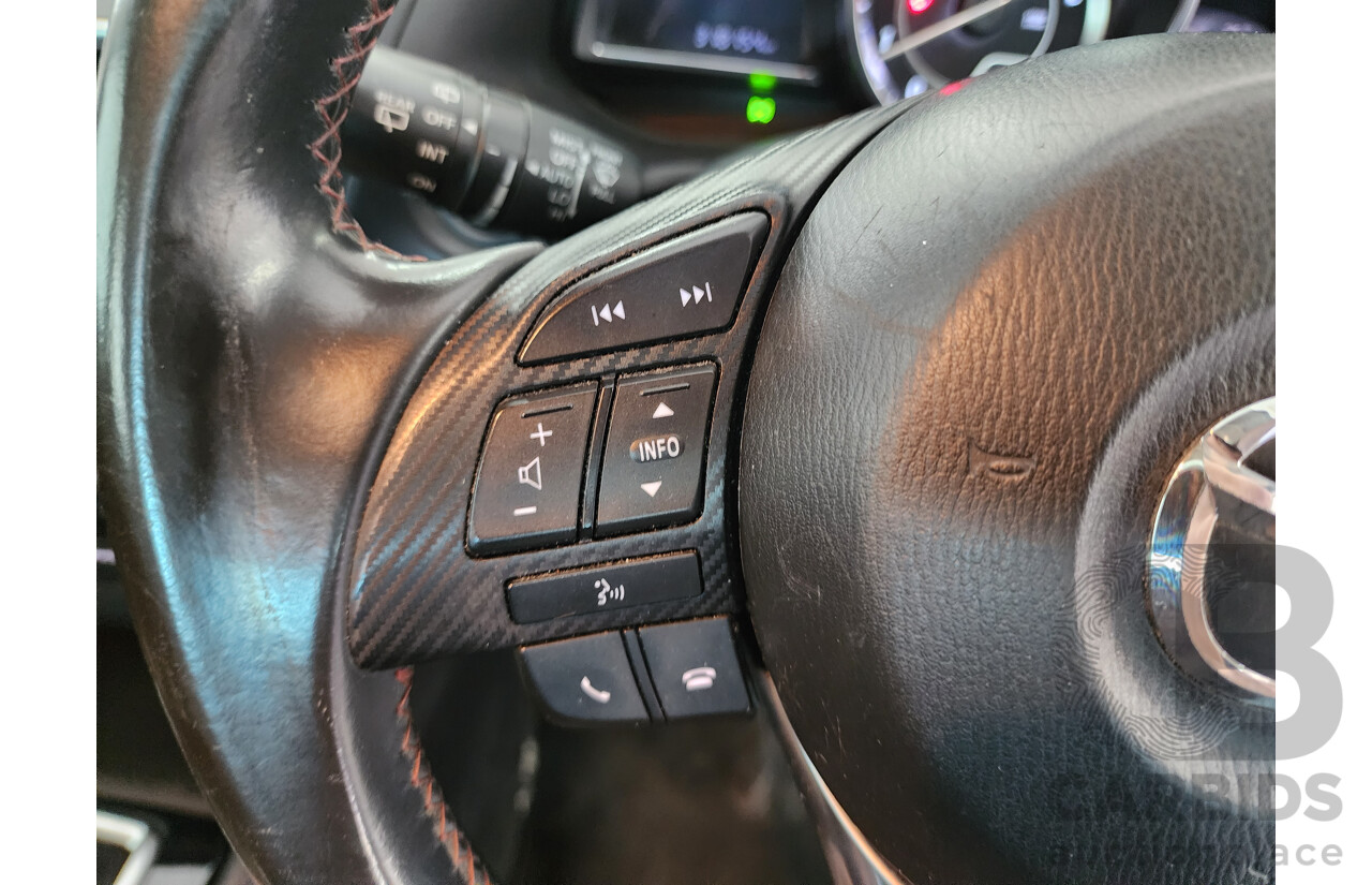 9/2014 Mazda Mazda3 XD Astina BM 5d Hatchback Silver 2.2L Turbo Diesel