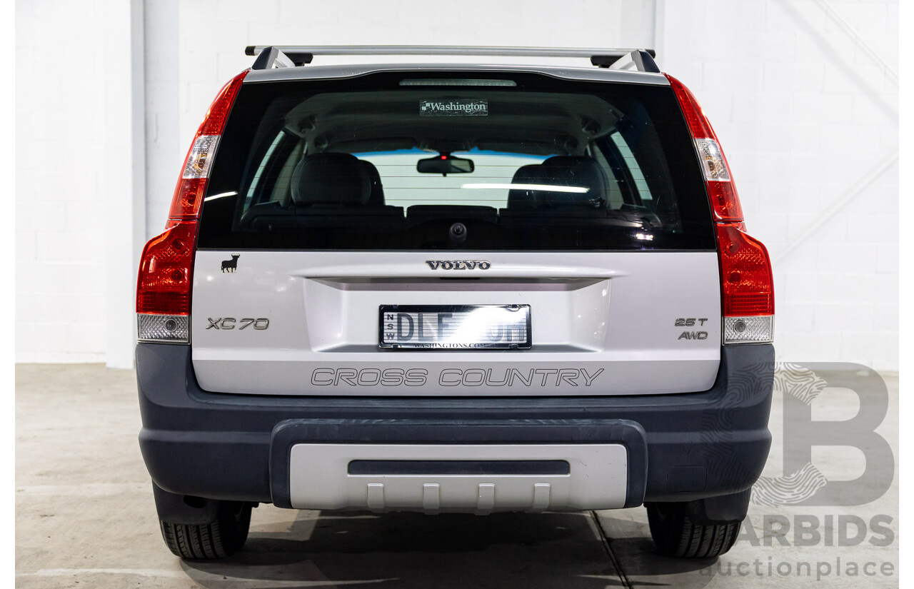 3/2007 Volvo XC70 SE MY06 4d Wagon Electric Silver Metallic Turbo 2.5L
