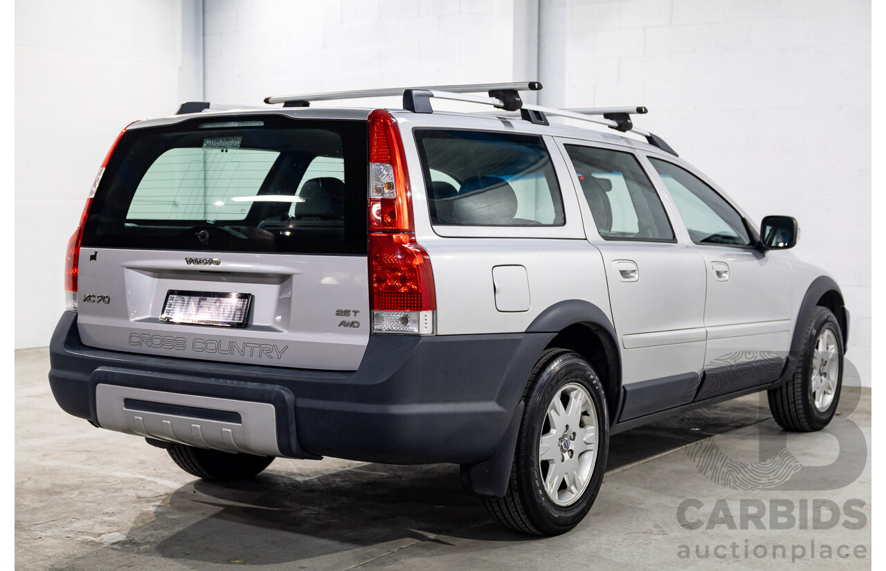 3/2007 Volvo XC70 SE MY06 4d Wagon Electric Silver Metallic Turbo 2.5L