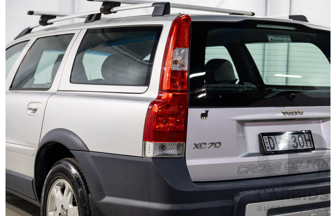 3/2007 Volvo XC70 SE MY06 4d Wagon Electric Silver Metallic Turbo 2.5L