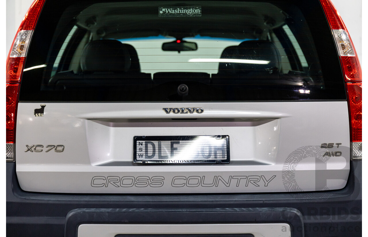 3/2007 Volvo XC70 SE MY06 4d Wagon Electric Silver Metallic Turbo 2.5L