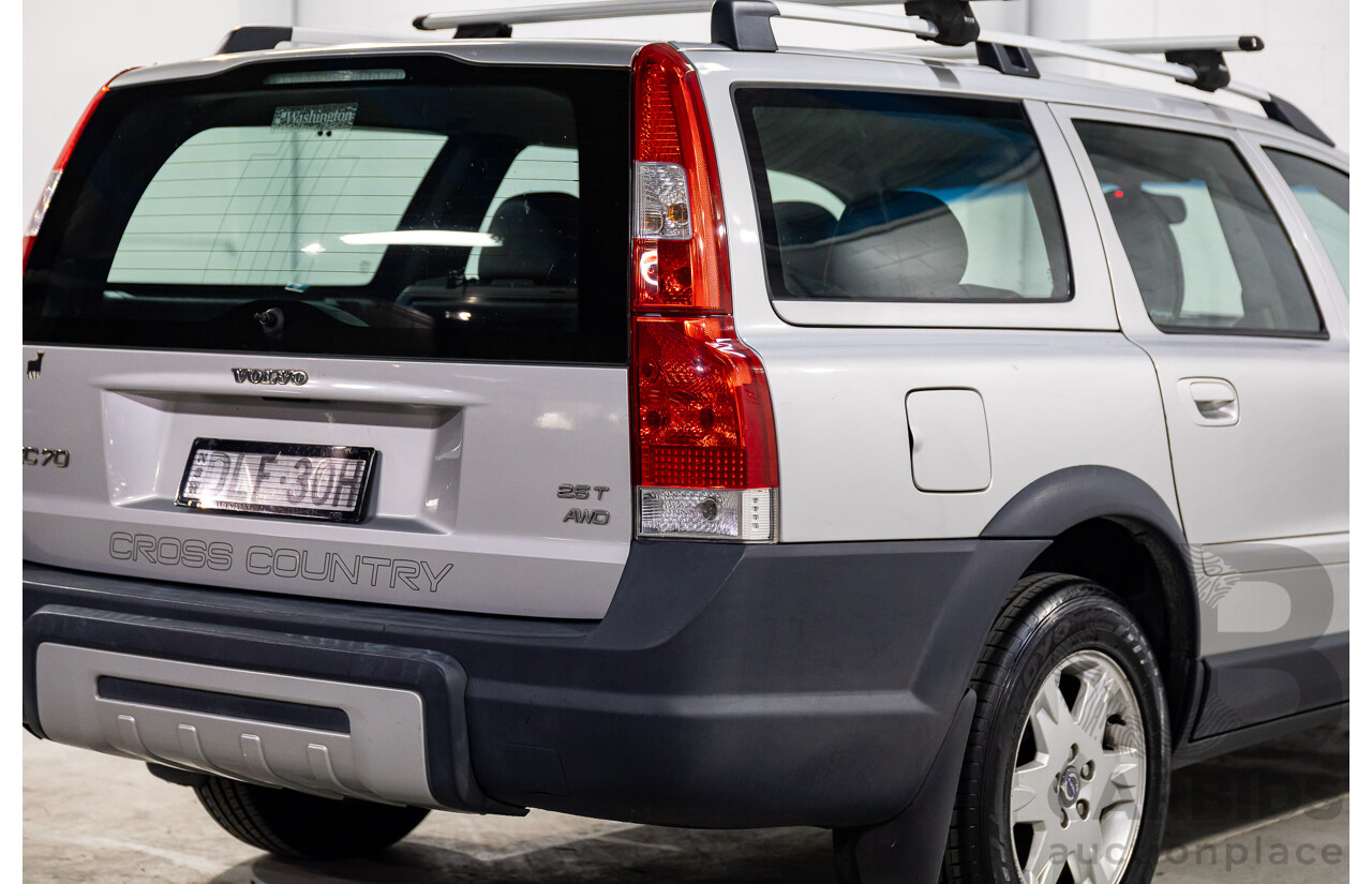 3/2007 Volvo XC70 SE MY06 4d Wagon Electric Silver Metallic Turbo 2.5L