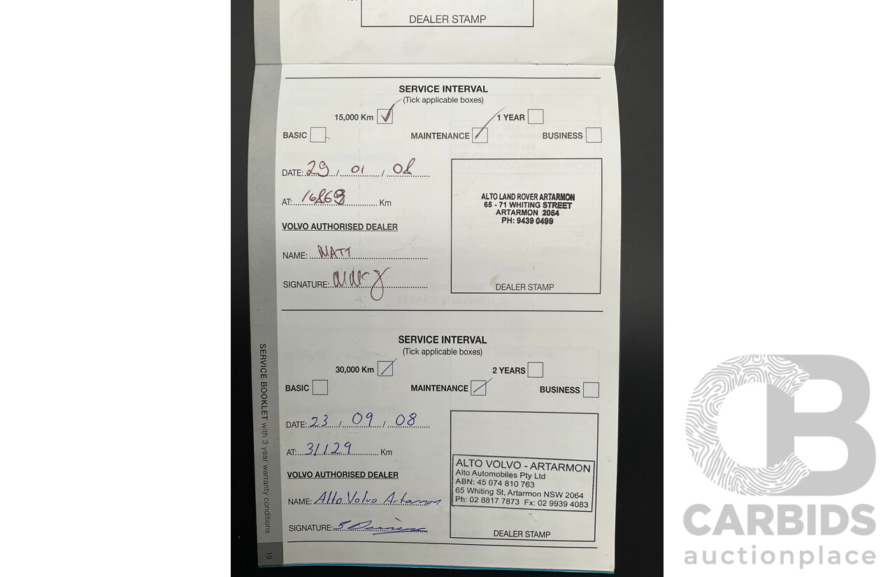 3/2007 Volvo XC70 SE MY06 4d Wagon Electric Silver Metallic Turbo 2.5L