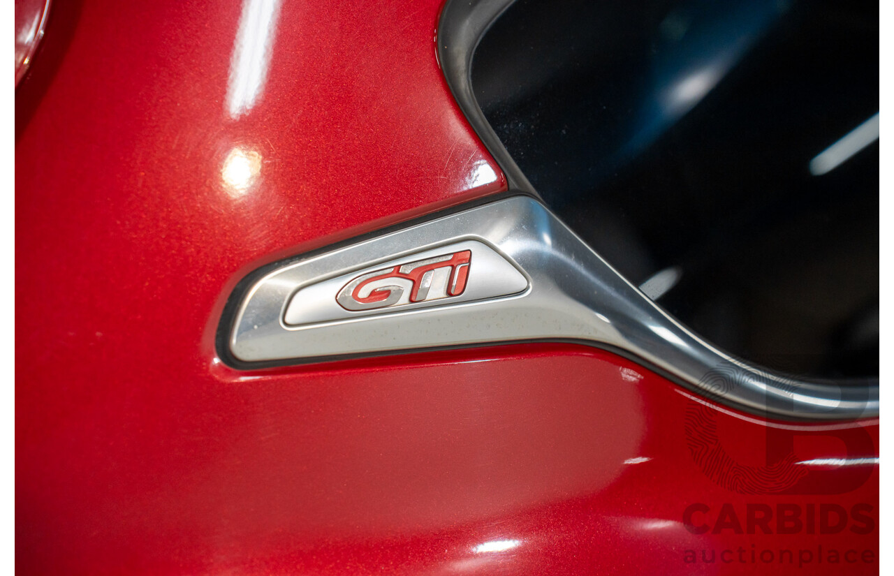 01/2017 Peugeot 208 GTi (FWD) 3d Hatchback Ruby Red Metallic Turbo 1.6L