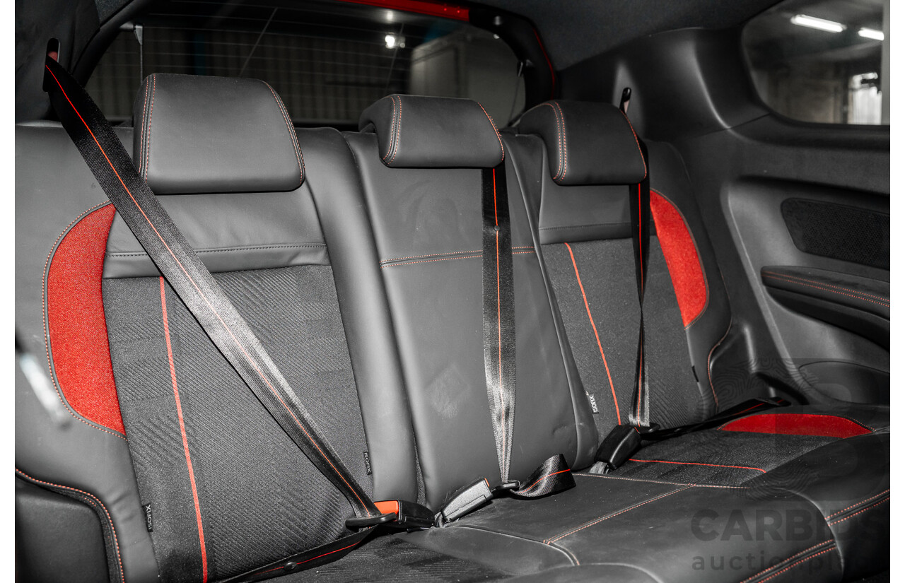 01/2017 Peugeot 208 GTi (FWD) 3d Hatchback Ruby Red Metallic Turbo 1.6L