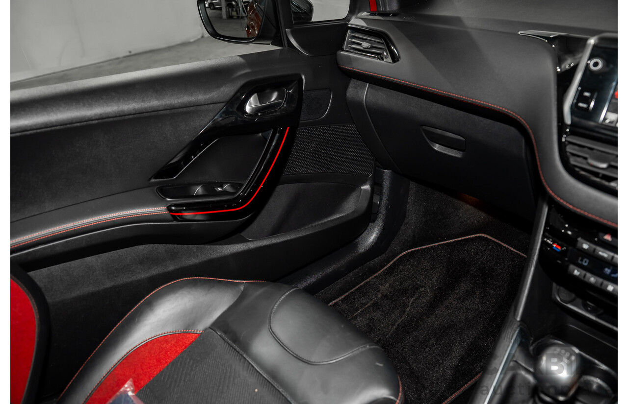 01/2017 Peugeot 208 GTi (FWD) 3d Hatchback Ruby Red Metallic Turbo 1.6L