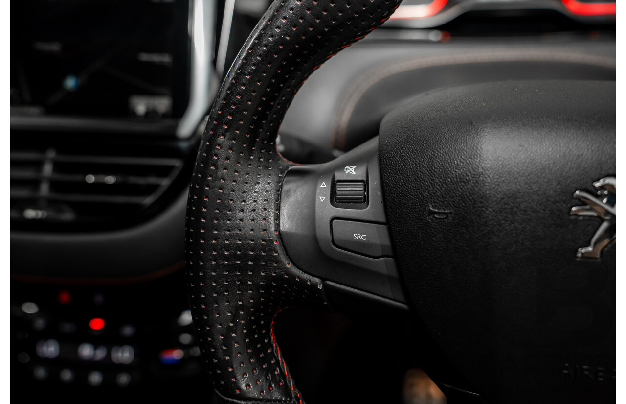 01/2017 Peugeot 208 GTi (FWD) 3d Hatchback Ruby Red Metallic Turbo 1.6L