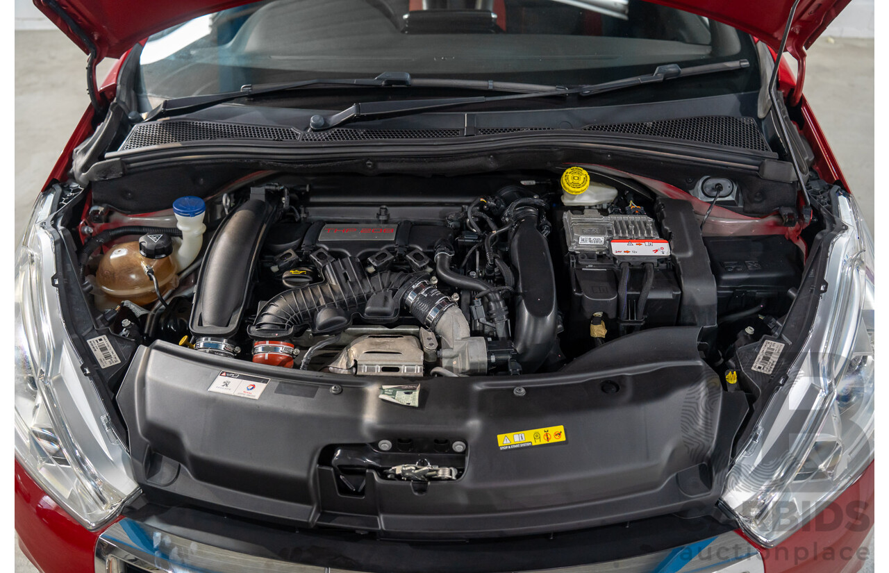 01/2017 Peugeot 208 GTi (FWD) 3d Hatchback Ruby Red Metallic Turbo 1.6L