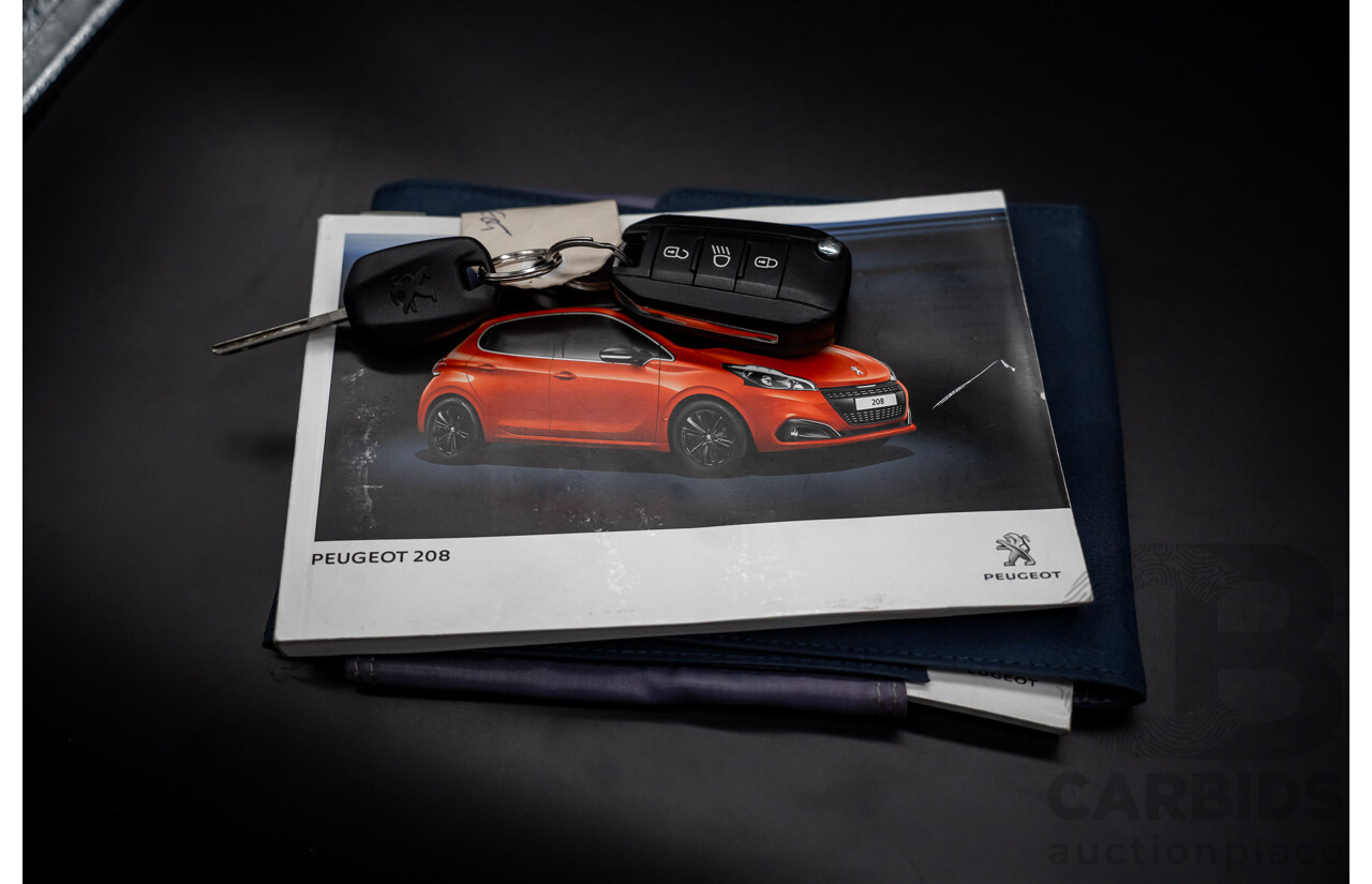 01/2017 Peugeot 208 GTi (FWD) 3d Hatchback Ruby Red Metallic Turbo 1.6L