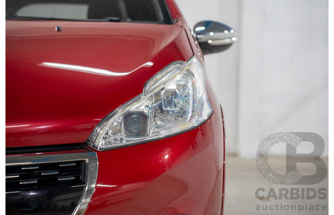 01/2017 Peugeot 208 GTi (FWD) 3d Hatchback Ruby Red Metallic Turbo 1.6L