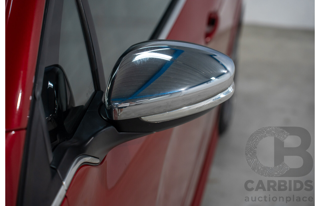 01/2017 Peugeot 208 GTi (FWD) 3d Hatchback Ruby Red Metallic Turbo 1.6L