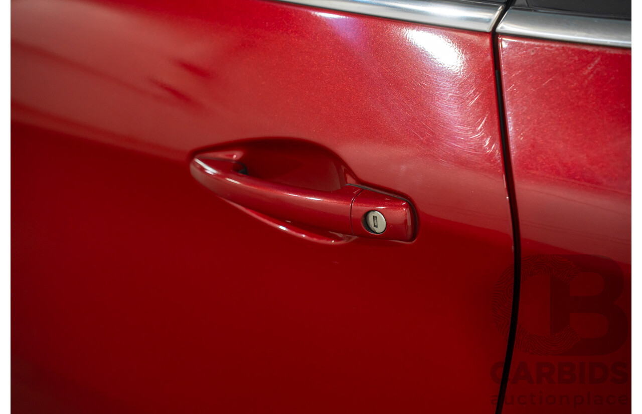 01/2017 Peugeot 208 GTi (FWD) 3d Hatchback Ruby Red Metallic Turbo 1.6L