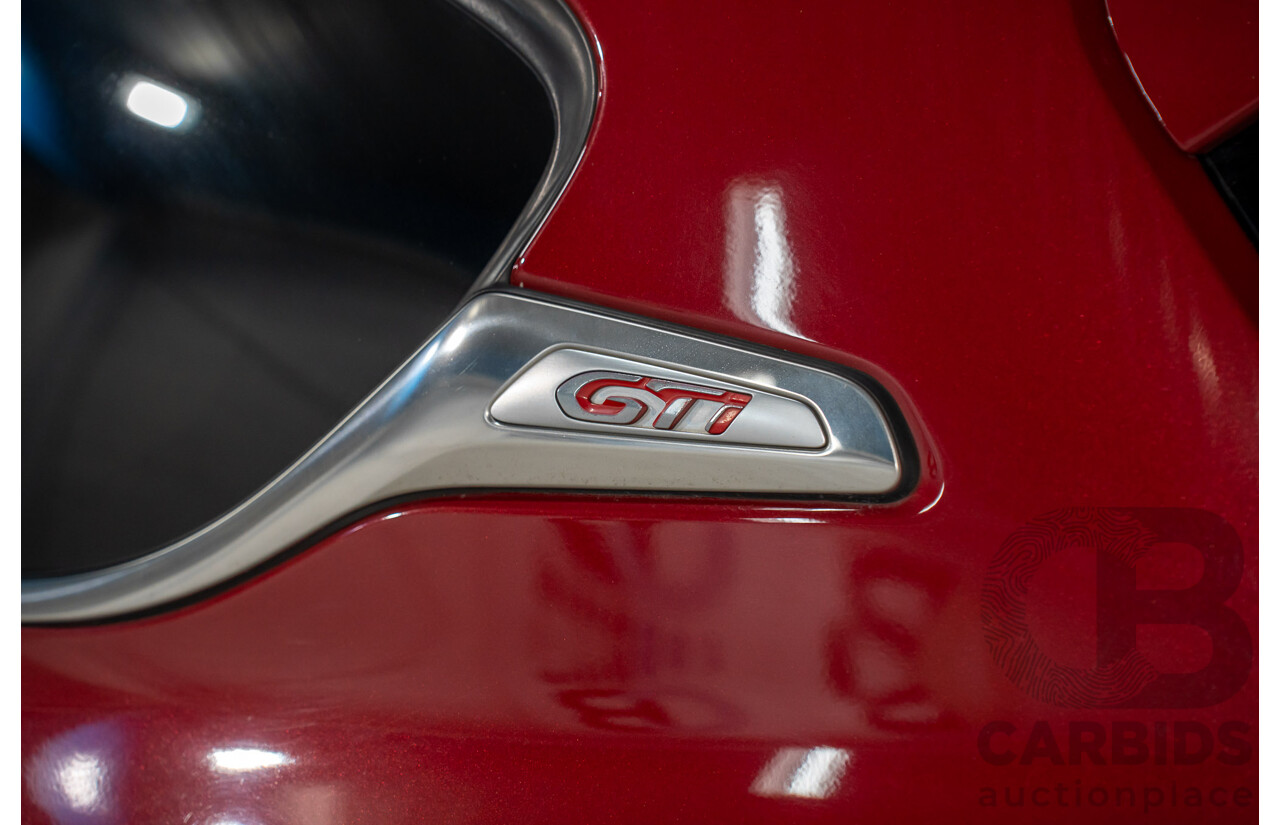 01/2017 Peugeot 208 GTi (FWD) 3d Hatchback Ruby Red Metallic Turbo 1.6L