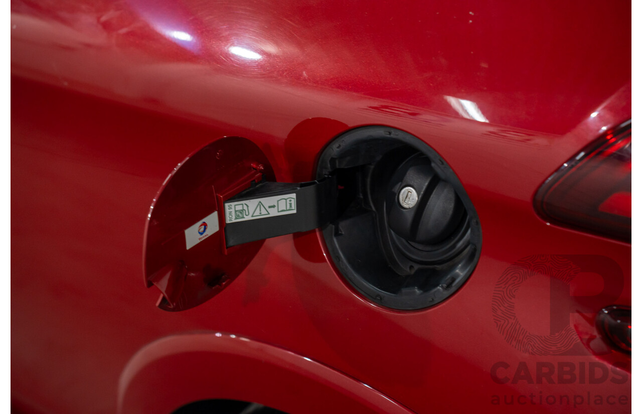 01/2017 Peugeot 208 GTi (FWD) 3d Hatchback Ruby Red Metallic Turbo 1.6L