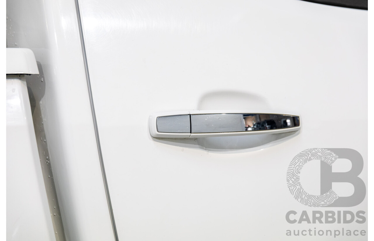 2/2013 Holden Colorado LTZ (4x4) RG Crew Cab P/Up Summit White Turbo Diesel 2.8L