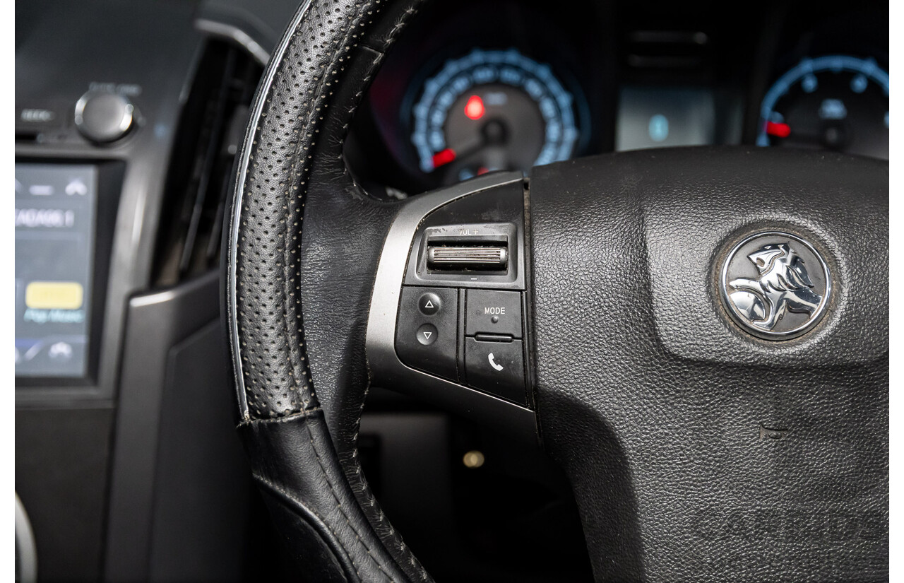 2/2013 Holden Colorado LTZ (4x4) RG Crew Cab P/Up Summit White Turbo Diesel 2.8L