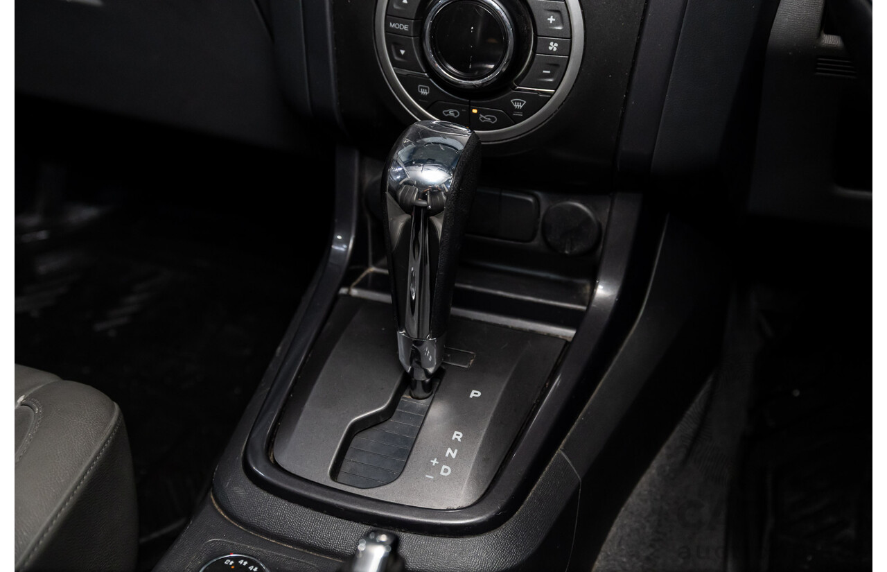 2/2013 Holden Colorado LTZ (4x4) RG Crew Cab P/Up Summit White Turbo Diesel 2.8L