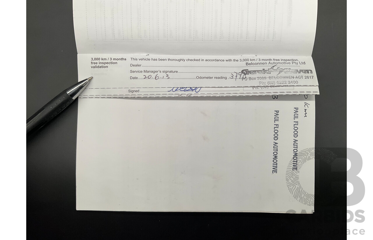 2/2013 Holden Colorado LTZ (4x4) RG Crew Cab P/Up Summit White Turbo Diesel 2.8L