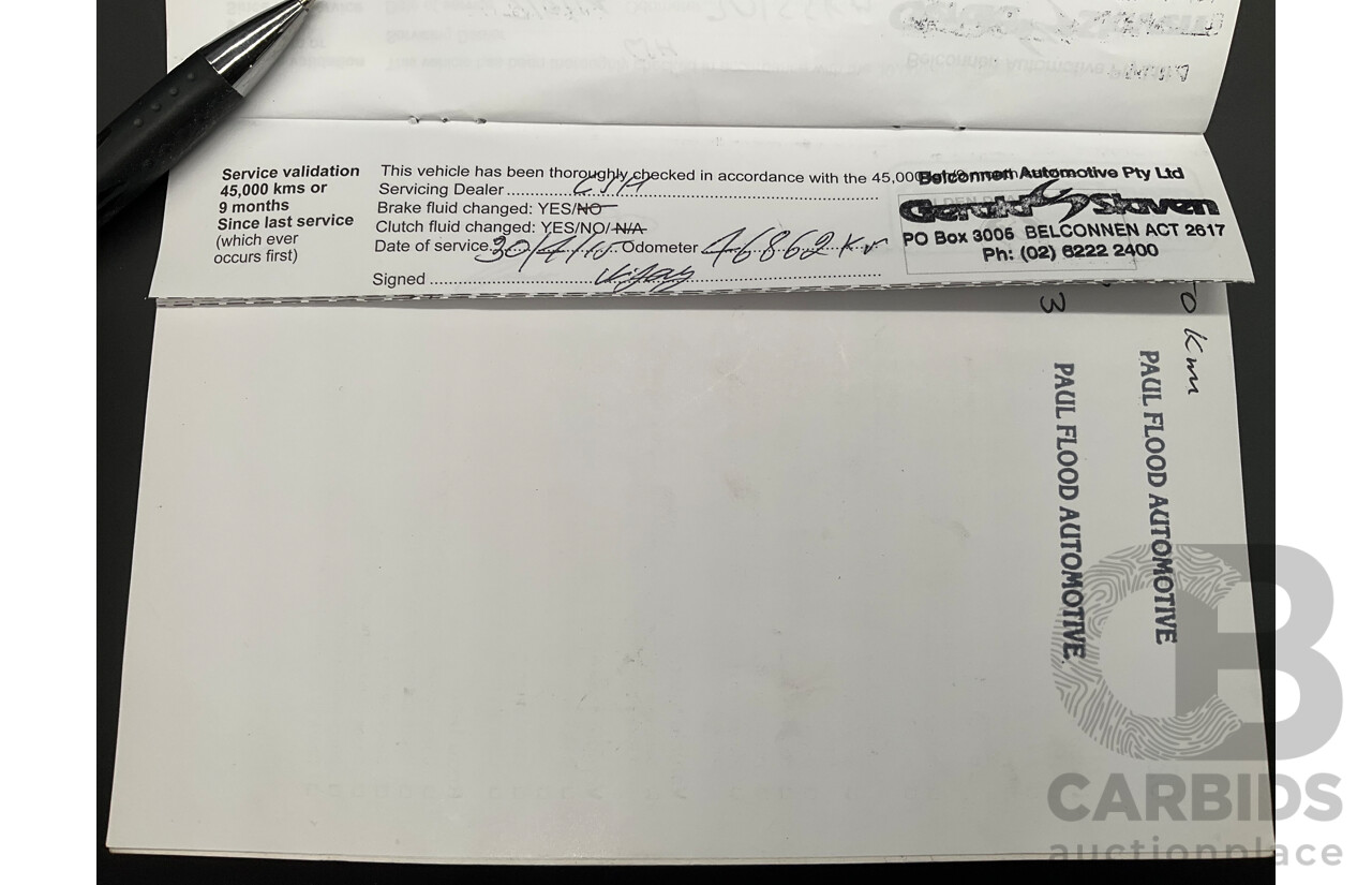 2/2013 Holden Colorado LTZ (4x4) RG Crew Cab P/Up Summit White Turbo Diesel 2.8L