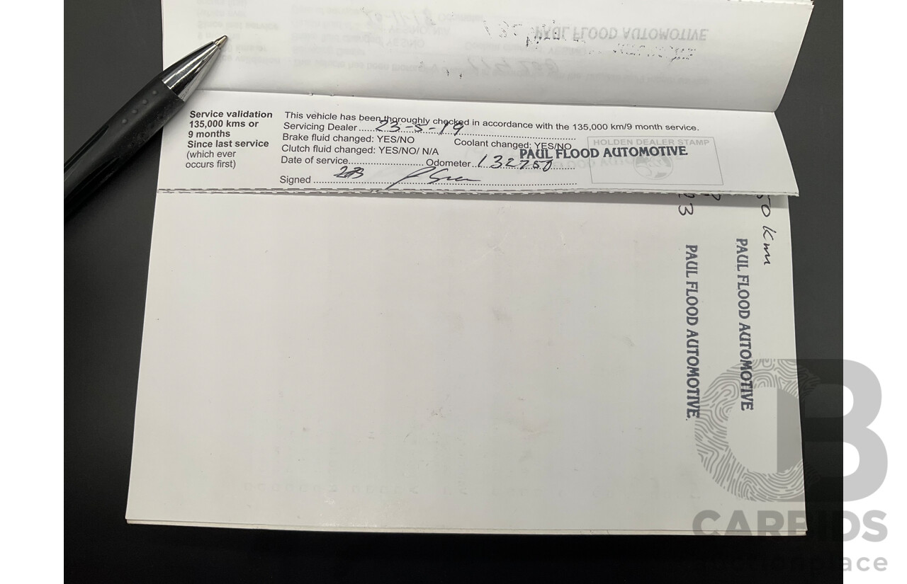 2/2013 Holden Colorado LTZ (4x4) RG Crew Cab P/Up Summit White Turbo Diesel 2.8L