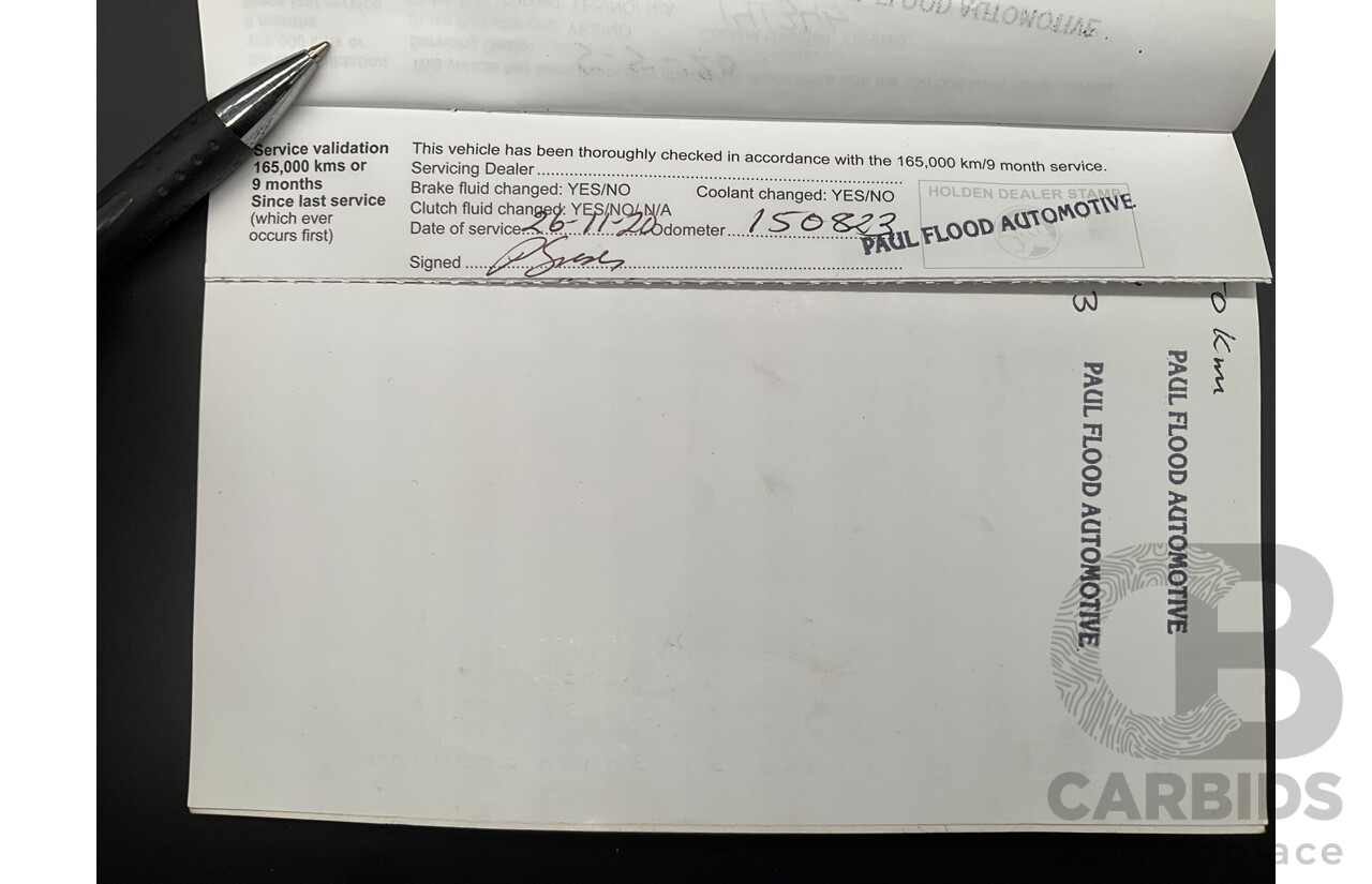 2/2013 Holden Colorado LTZ (4x4) RG Crew Cab P/Up Summit White Turbo Diesel 2.8L