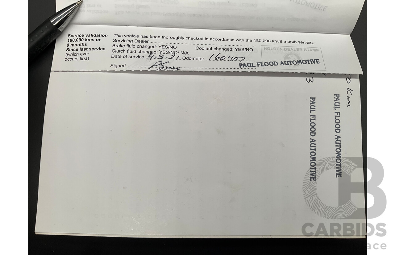 2/2013 Holden Colorado LTZ (4x4) RG Crew Cab P/Up Summit White Turbo Diesel 2.8L