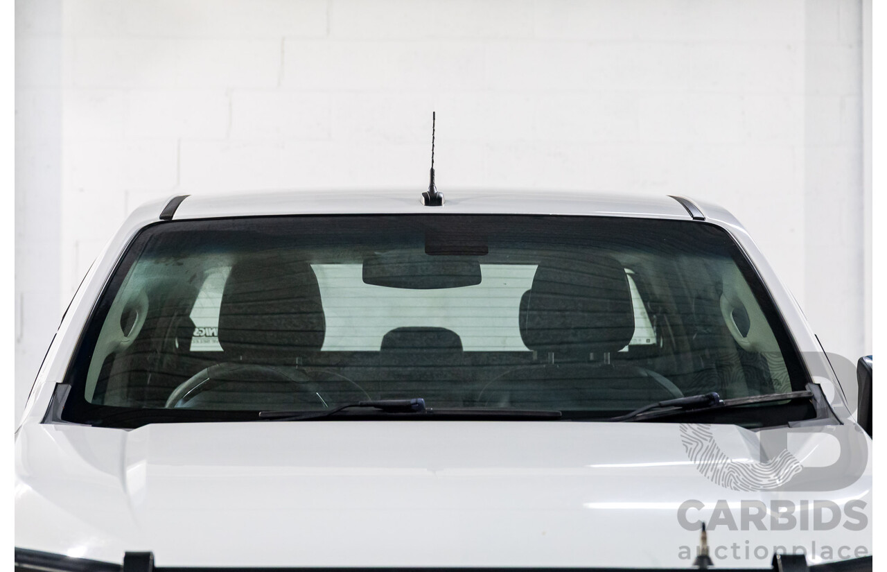 2/2013 Holden Colorado LTZ (4x4) RG Crew Cab P/Up Summit White Turbo Diesel 2.8L