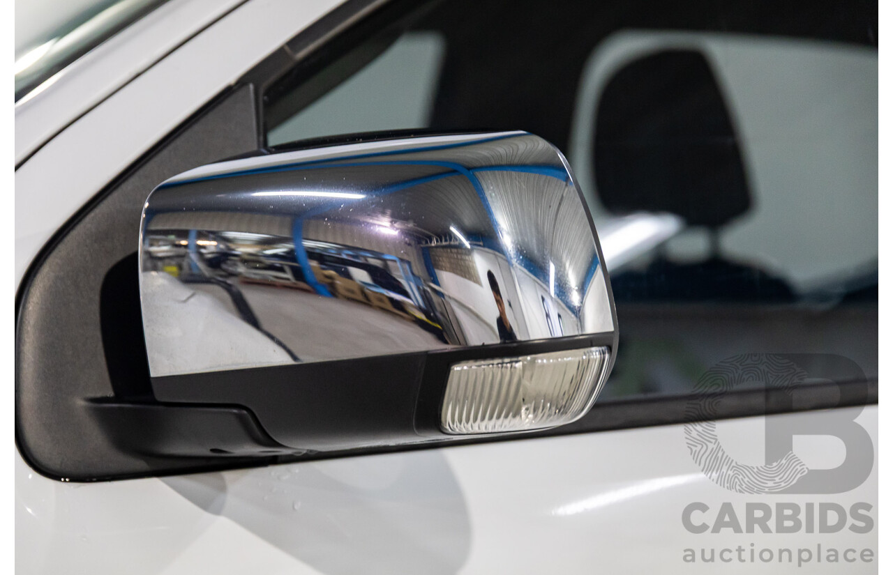 2/2013 Holden Colorado LTZ (4x4) RG Crew Cab P/Up Summit White Turbo Diesel 2.8L