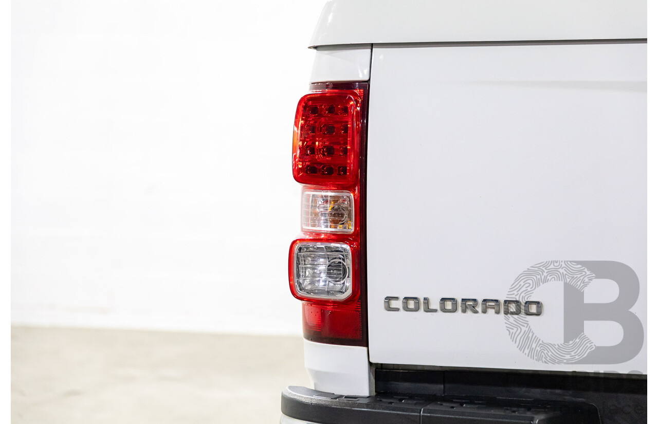 2/2013 Holden Colorado LTZ (4x4) RG Crew Cab P/Up Summit White Turbo Diesel 2.8L