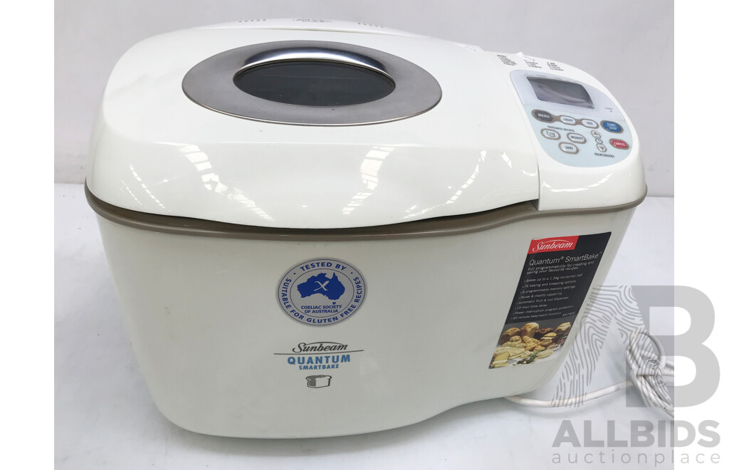 Sunbeam Quantum SmartBake Dough & Breadmaker