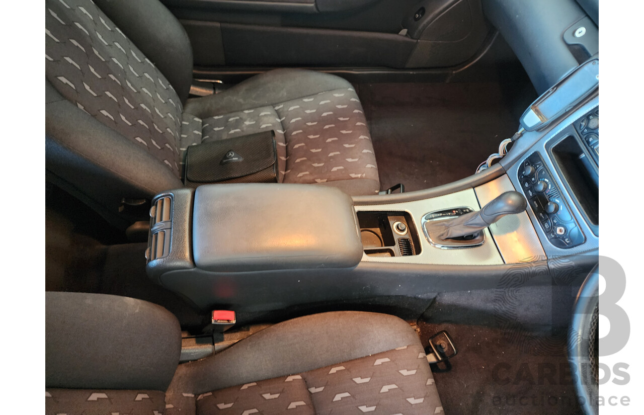 8/2002 Mercedes-Benz C200 Kompressor CL203 2d Coupe Silver 1.8L