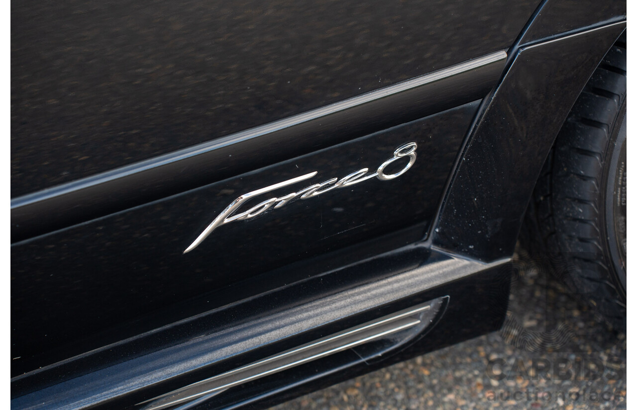 10/2006 Ford FPV Force 8 BF MKII Build No.28 4d Sedan Silhouette Black Metallic Boss 290 V8 5.4L