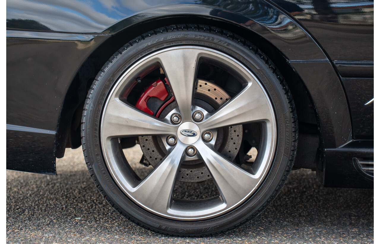 10/2006 Ford FPV Force 8 BF MKII Build No.28 4d Sedan Silhouette Black Metallic Boss 290 V8 5.4L