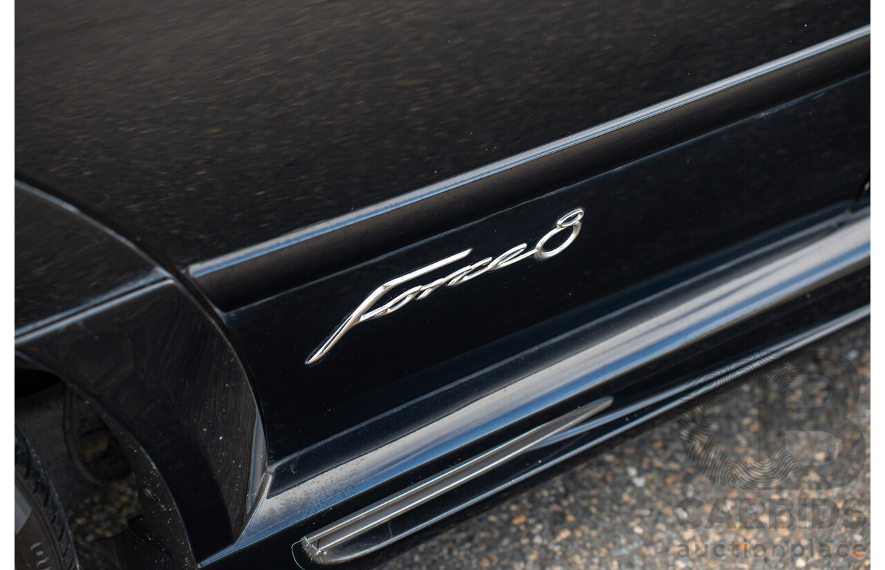 10/2006 Ford FPV Force 8 BF MKII Build No.28 4d Sedan Silhouette Black Metallic Boss 290 V8 5.4L