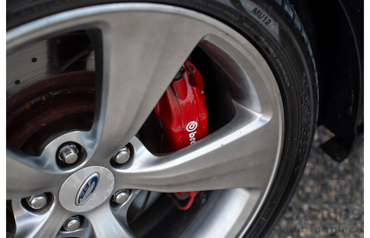 10/2006 Ford FPV Force 8 BF MKII Build No.28 4d Sedan Silhouette Black Metallic Boss 290 V8 5.4L