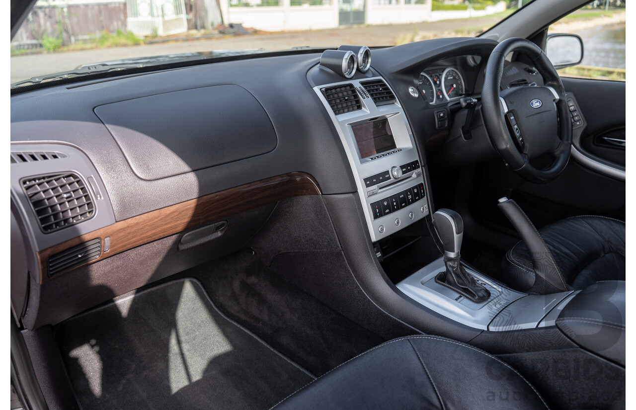 10/2006 Ford FPV Force 8 BF MKII Build No.28 4d Sedan Silhouette Black Metallic Boss 290 V8 5.4L