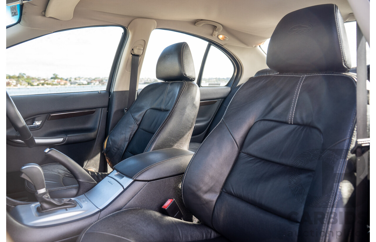 10/2006 Ford FPV Force 8 BF MKII Build No.28 4d Sedan Silhouette Black Metallic Boss 290 V8 5.4L